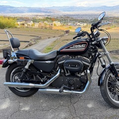 ハーレー　XL883R   車検2年(27年11月まで) バッテリー新品　低走行
の画像
