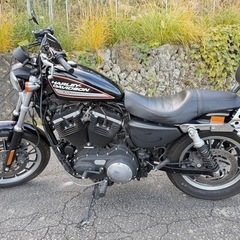 ハーレー　XL883R   車検2年(27年11月まで) バッテリー新品　低走行
の画像