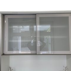 エスエークラフト キッチンボード 食器棚 約幅１２０×奥行５０×高さ２０５cm 基本引き取り限定 神奈川県横須賀市の画像