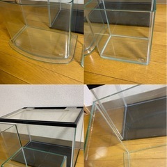 水槽 ４本 まとめ売り アクアリウム    熱帯魚の画像