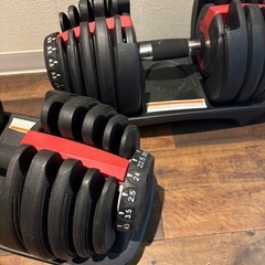 【ジャンク品】【無料】可変式ダンベル2.5~24kgの画像