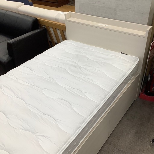 【軽トラ貸し出し無料！】ニトリ　引き出し付きシングルベッド入荷しました！