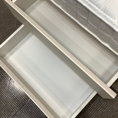 【軽トラ貸し出し無料！】ニトリ　引き出し付きシングルベッド入荷しました！の画像