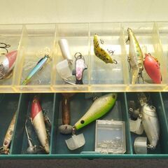 値引き！ルアー（ケース付き）　ジャンクの画像