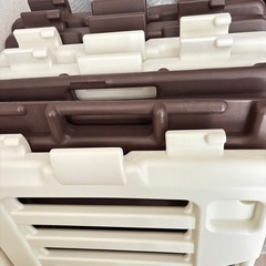 日本育児　ベビーサークル　パネル8枚セット　の画像