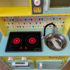 【トイザらス限定】JANOD 木製ハッピーデーわくわくIHキッチンの画像