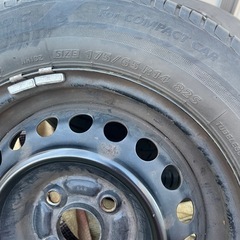 175/65/r14タイヤブリヂストンフィット4本の画像