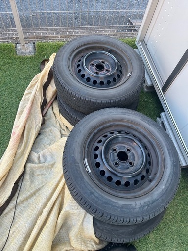 175/65/r14タイヤブリヂストンホンダフィット4本