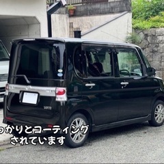 ダイハツ タントカスタム 片側スライドドア L375S 車検有りの画像