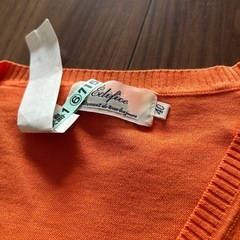 エディフィスのVネックセーターの画像