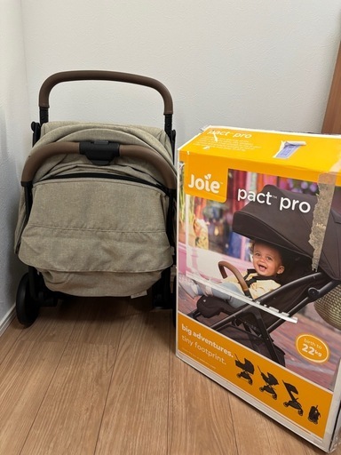【新品未使用】joie ベビーカーpactproフルセット