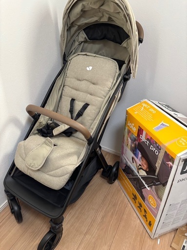 【新品未使用】joie ベビーカーpactproフルセット