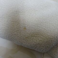 ( E-32 )UNIQLO ユニクロ marimekko マリメッコ パデットマフラー ホワイト×ベージュ 261-471773 中古の画像