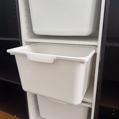 3段ラック4点　幅42cm✖️高さ88cm✖️奥行き30cmの画像