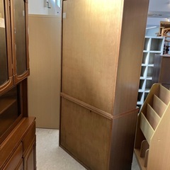 K2511-320 松田家具 EDWARD ガラスキャビネット キズ汚れ有りの画像