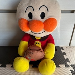アンパンマンぬいぐるみ　バイキンマンぬいぐるみの画像