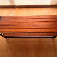 テレビボード　幅115センチ　無垢材　美品　　 　の画像