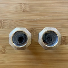 ポリエチレン管内径20mm用　継手2個と5K 3/4ゲートバルブ1個　 未使用保管品  配管部材　水道部材　DIYの画像