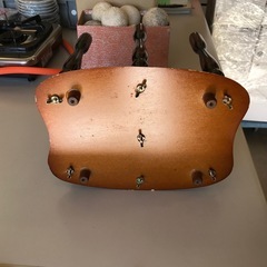 木製スリッパラックの画像