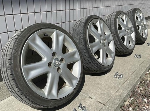 ヴィッツ RS トヨタ純正 ホイール16インチ 6J +51.165/45R16