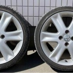 ヴィッツ RS トヨタ純正 ホイール16インチ 6J +51.165/45R16の画像