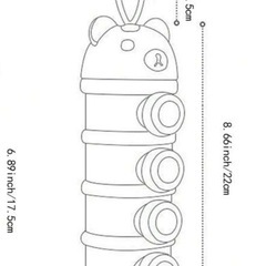 ベビーミルクケース🍼の画像