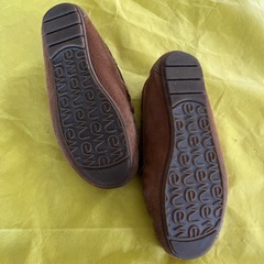 ブラウン スエード モカシン　(emu) の画像