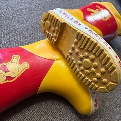 プーさんの長靴 18㎝ の画像