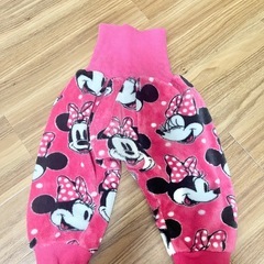ミニーマウス フリースパジャマ 90cm ディズニー　Disneyの画像