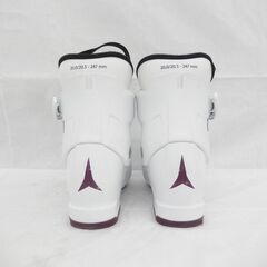 札幌市 清田区 ATOMIC アトミック ジュニアスキーブーツ WAY MAKER GIRL2 20.0-20.5㎝ ホワイト×パープル系の画像