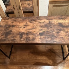 【傷あり】ニトリ デスク(N ステイン 120 BR) の画像