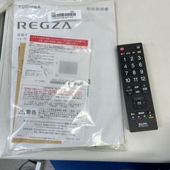 2022年製 TOSHIBA 液晶テレビ REGZA 32V型の画像