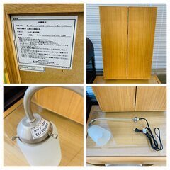 【ジモティー割引で最大15％OFF⭐️】ニトリ 照明付き 木製 ドレッサーの画像