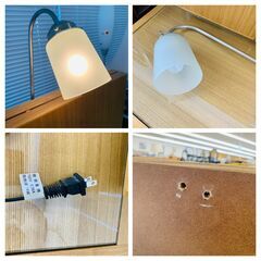 【ジモティー割引で最大15％OFF⭐️】ニトリ 照明付き 木製 ドレッサーの画像