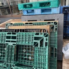 プラスチック 木製 パレットの画像