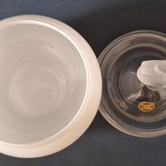 未使用　HOYA 　ガラス　容器の画像