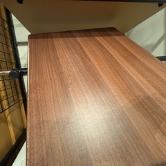 アイアン×木目調　ランドリーラックの画像