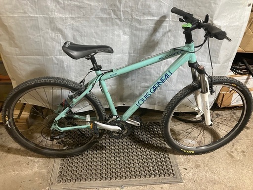 最終値下げ！！※訳アリ【ルイガノ MTB XC CESPER （450㎜）26×2.0 ※８段変速】すぐお乗り頂けます！一部地域送料無料！防犯登録別途600円（必須）