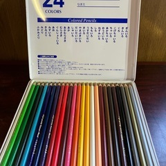 24色　色鉛筆の画像