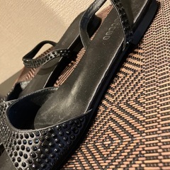 キラキラ【サンダル黒】の画像