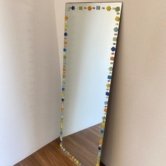 姿見ミラー　全面鏡　スタンドミラー　の画像