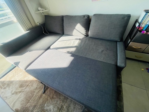 IKEA FRIHETEN（フリーヘーテン）コーナーソファベッド