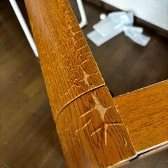 松前受取は割引あり！　山善こたつ　ファン付き　塗装剥がれ少しあり　布団なし　天板あり　ML-801 SH　②の画像