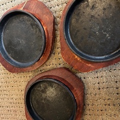 ステーキプレート　小　3枚セットの画像