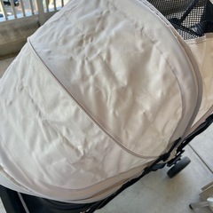 カトージ　KATOJI  二人でゴー　二人乗りベビーカーベージュの画像