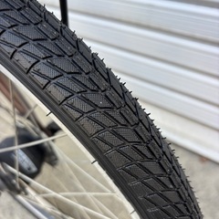 【整備士による点検済み】　☆前後新品タイヤ☆   　20インチ　内装3段LEDオートライト チャイルドシート付き小径車　防犯登録料込価格︎‼︎の画像