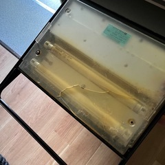 プラスチック製水槽　ライト蓋付きの画像