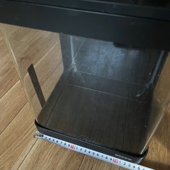 プラスチック製水槽　ライト蓋付きの画像
