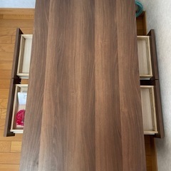 センターテーブル 引き出し収納 ローテーブル　の画像