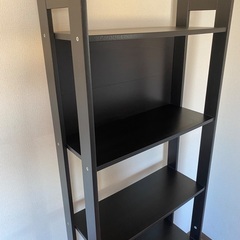 IKEA　シェルフ　棚　本棚　イケア　ブラック　美品の画像